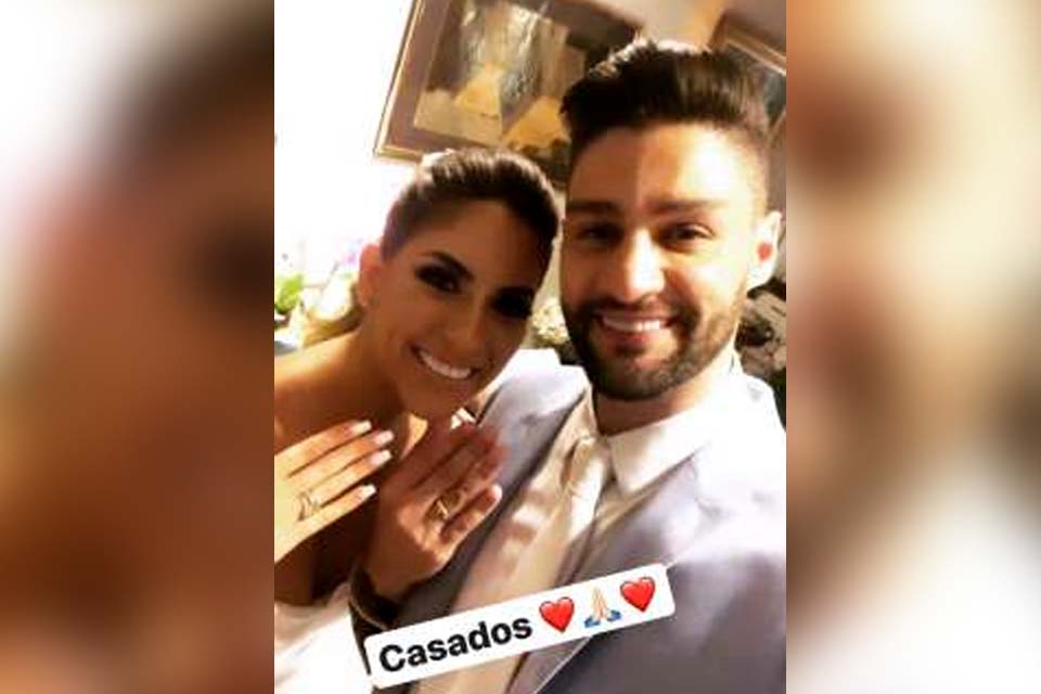 Casamento de Munhoz, dupla de Mariano, tem churrasco e show surpresa