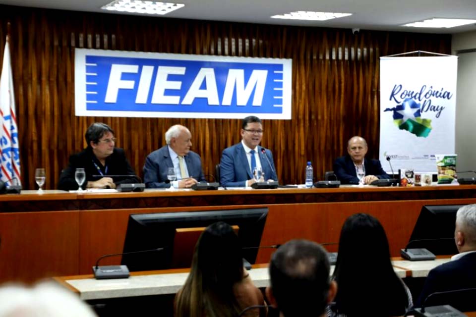 Rondônia Day em Manaus intensifica interação de negócios amazônicos; Marcos Rocha apresentou as vantagens