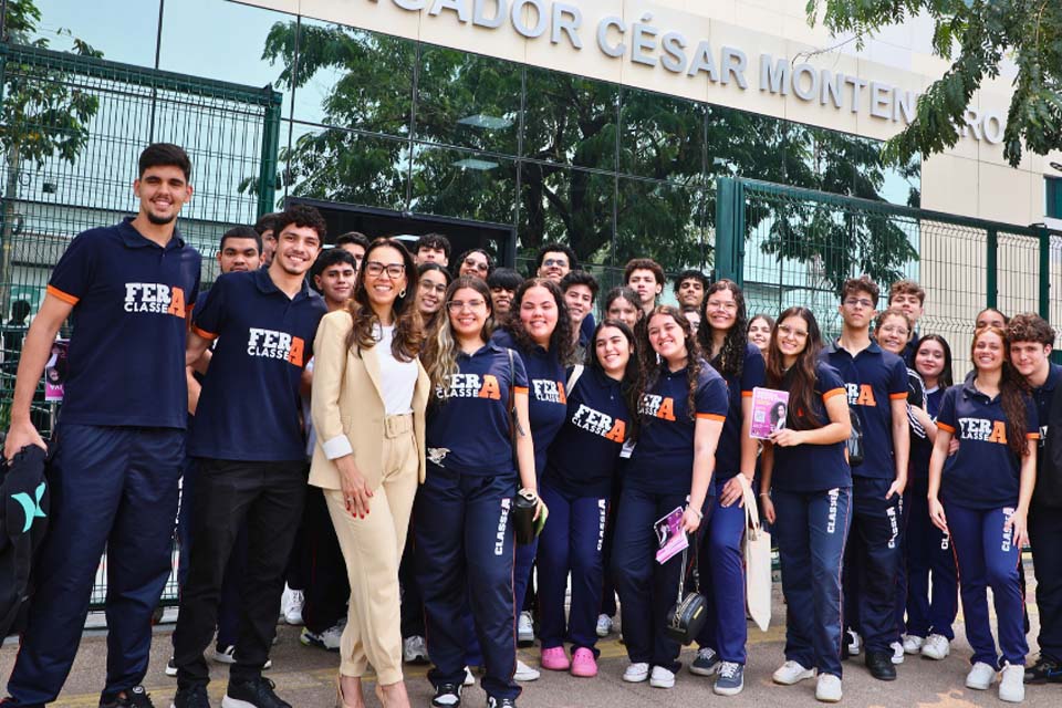 Estudantes visitam o Fórum Geral de Porto Velho, alguns demonstraram interesse pela carreira jurídica