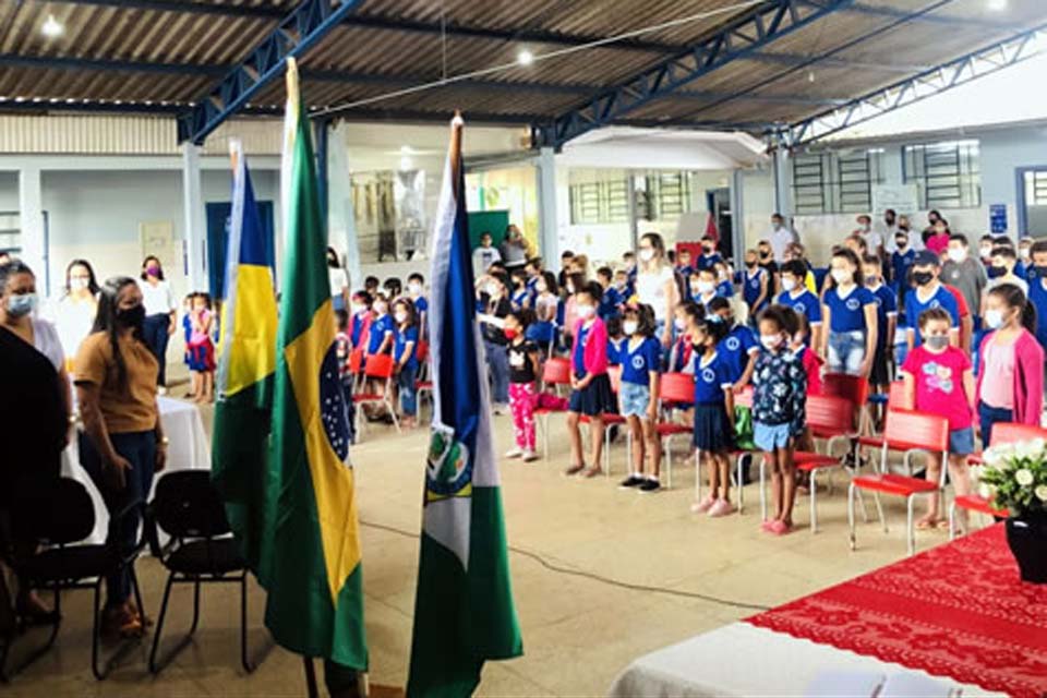 Ano letivo é oficialmente iniciado na Rede Municipal de Ensino da Estância Turística de Ouro Preto do Oeste