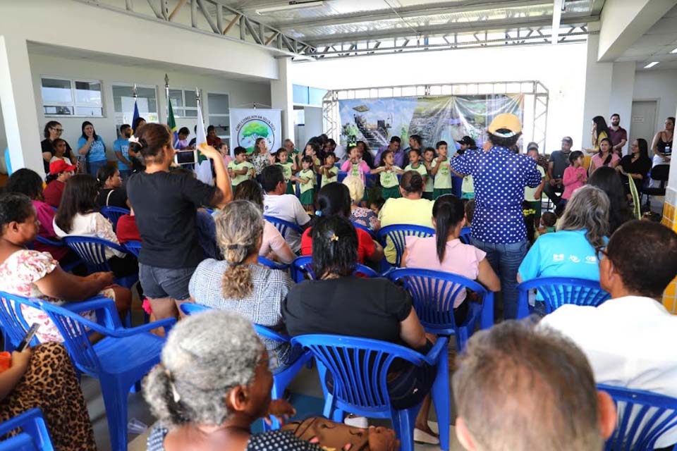 Três escolas inauguradas em uma semana em Ji-Paraná