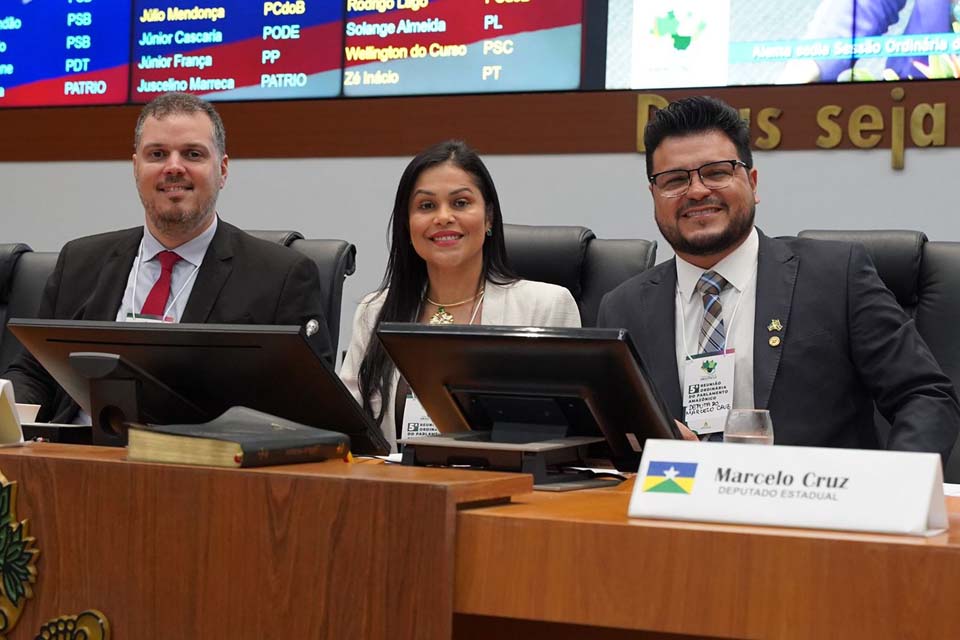 Marcelo Cruz destaca potencialidades de Rondônia em encontro do Parlamento Amazônico