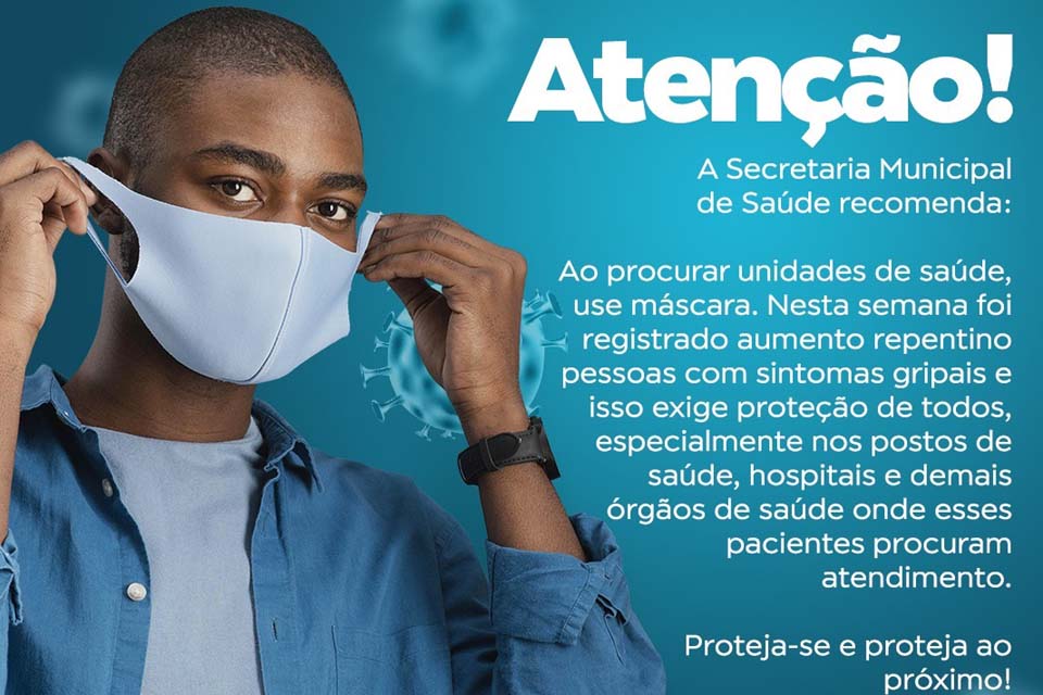 Aumento de casos de covid-19 gera alerta: máscaras em UBSs são recomendadas