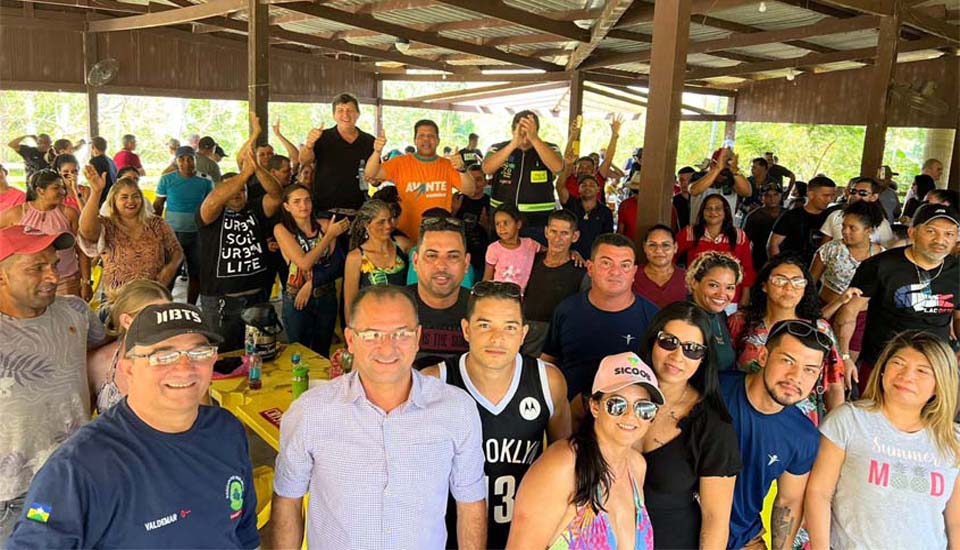 Deputado Jair Montes participa de confraternização com vigilantes em visita a municípios