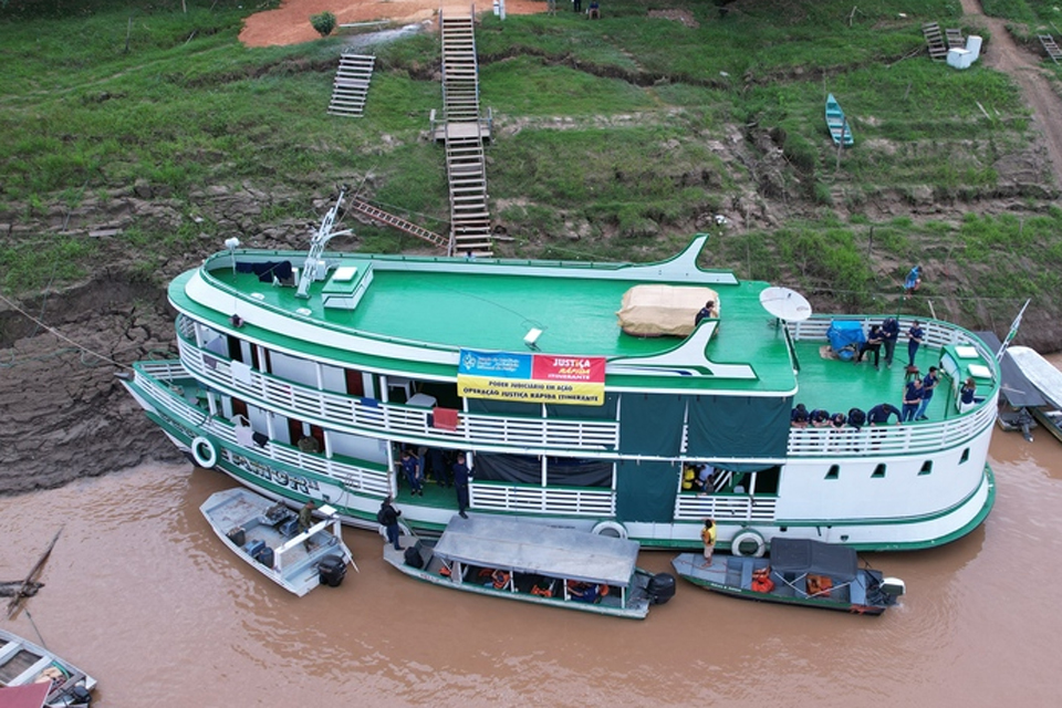 Justiça Rápida Itinerante Fluvial vai à região de Guajará-Mirim em julho e agosto