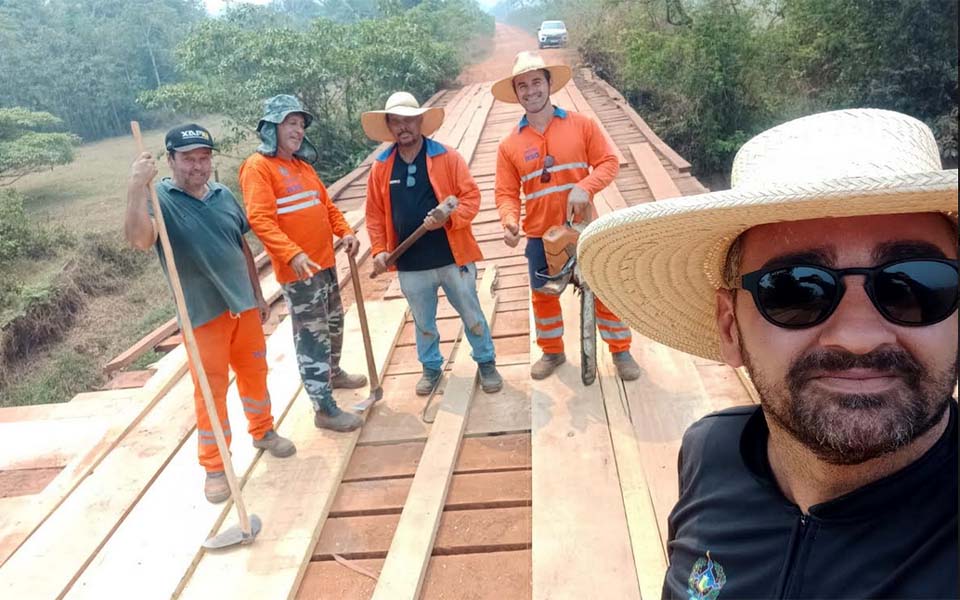 Jean Oliveira parabeniza equipe da 5ª Regional do DER pela recuperação de 13 pontes na Zona da Mata