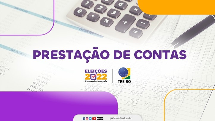 TRE-RO recebeu 76,82% das prestações de contas referentes às Eleições 2022