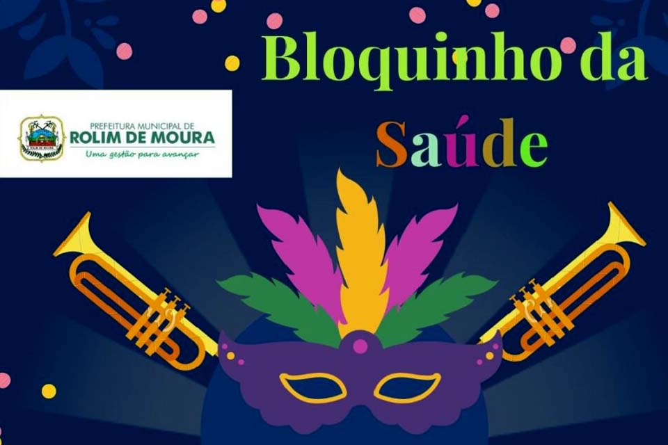 “Bloquinho da Saúde” sairá às ruas com ações de conscientização para o carnaval