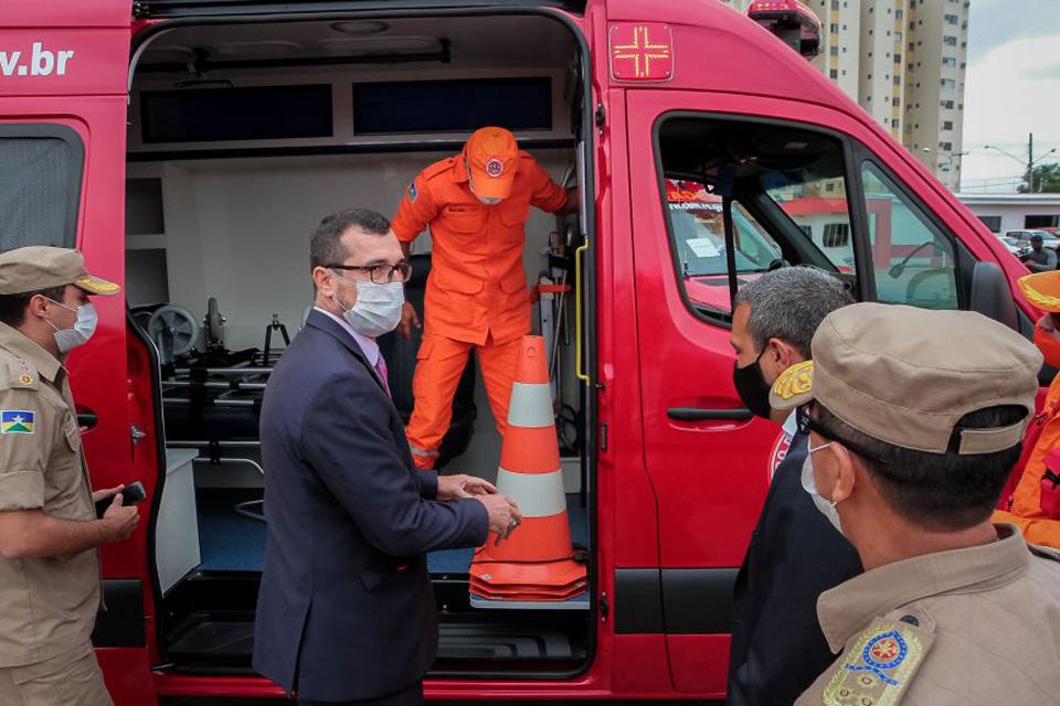 Corpo de Bombeiros recebe novas Unidades de Resgates e equipamentos de combate a incêndio