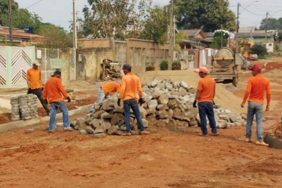 Reeducandos atuam em diversas frentes de trabalho na região 