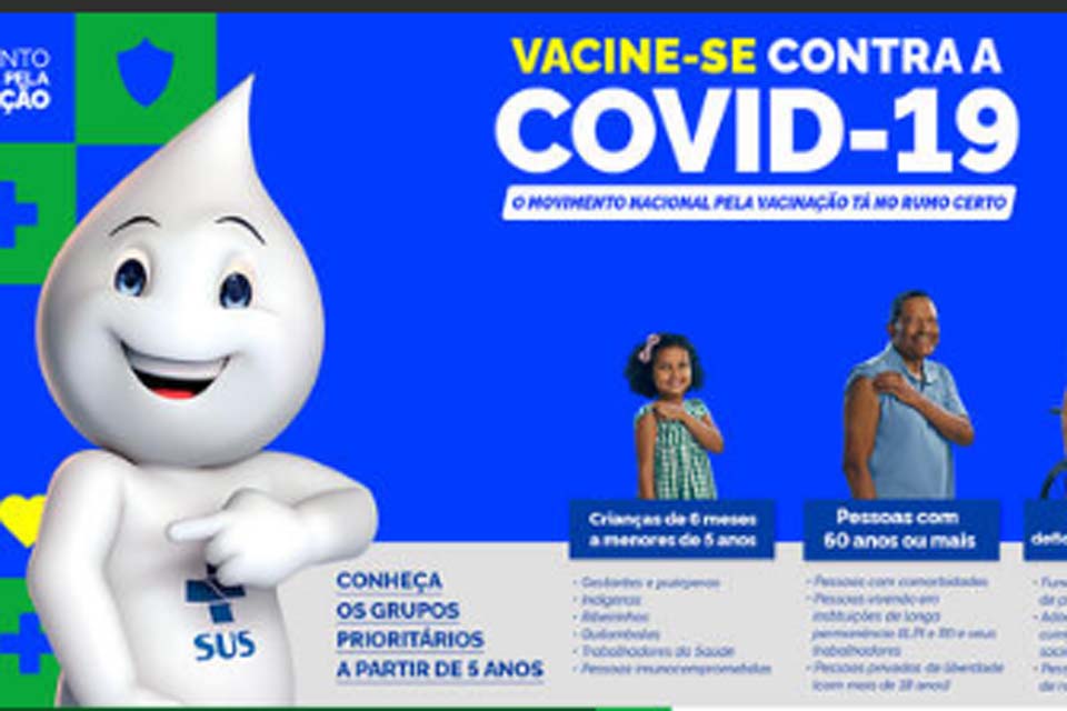 RONDÔNIA: Municípios já aplicam nova vacina contra Covid-19