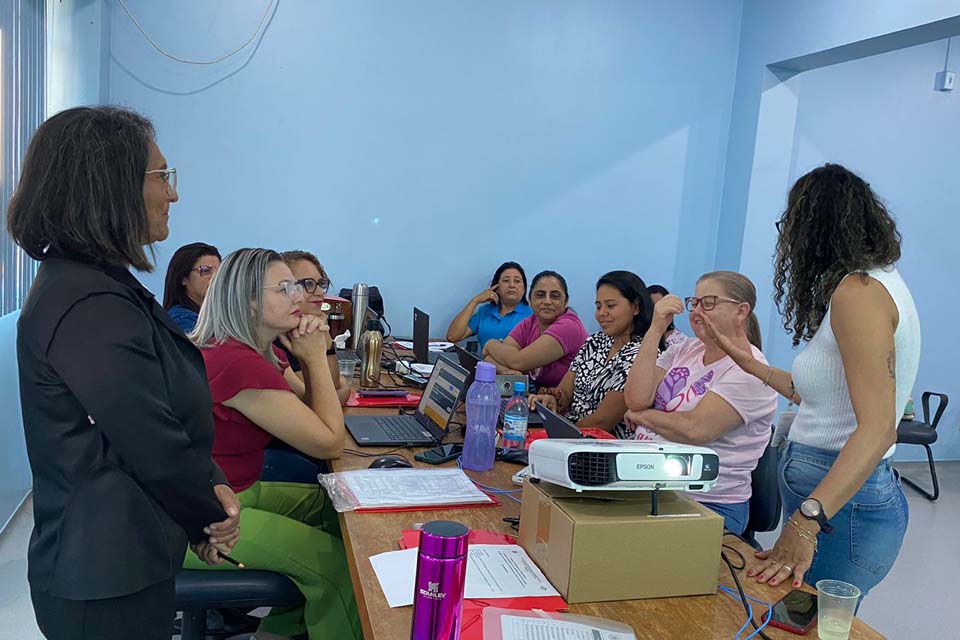 Secretaria Municipal de Saúde de Porto Velho promove capacitação para aperfeiçoar banco de dados da imunização