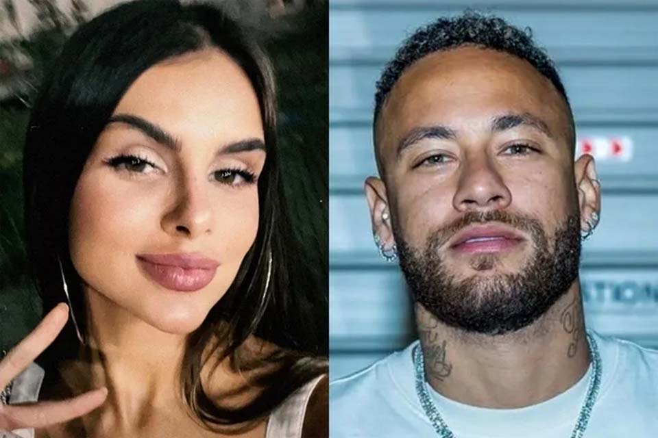 Grávida de suposto filho de Neymar, Amanda Kimberlly exibe barriga e revela sexo do bebê