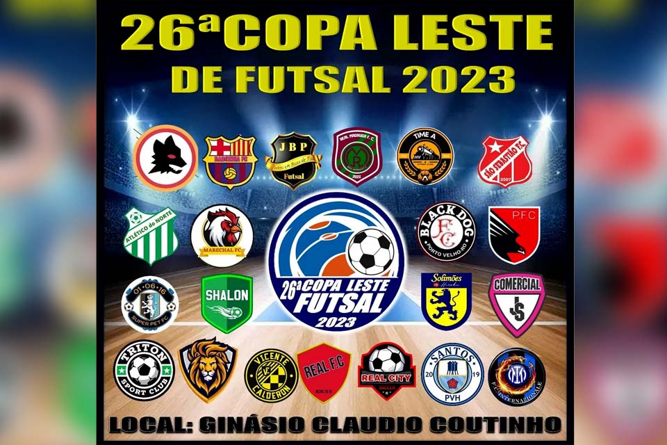 Copa Leste de futsal tem goleada do Dokas e duelos equilibrados na primeira noite