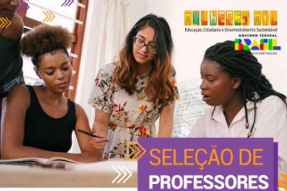 Campus Vilhena abre seleção para professores e gestores acadêmicos no programa Mulheres Mil