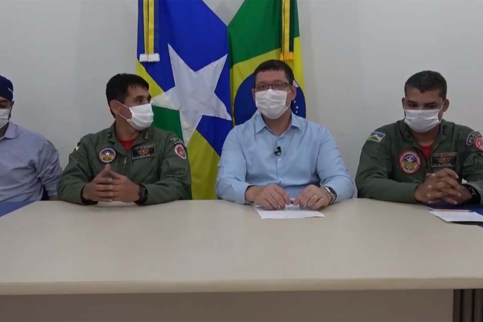 Após chegada das vacinas chinesas governador de Rondônia diz em vídeo: ‘‘Acredito que estamos chegando ao início do fim dessa pandemia’’