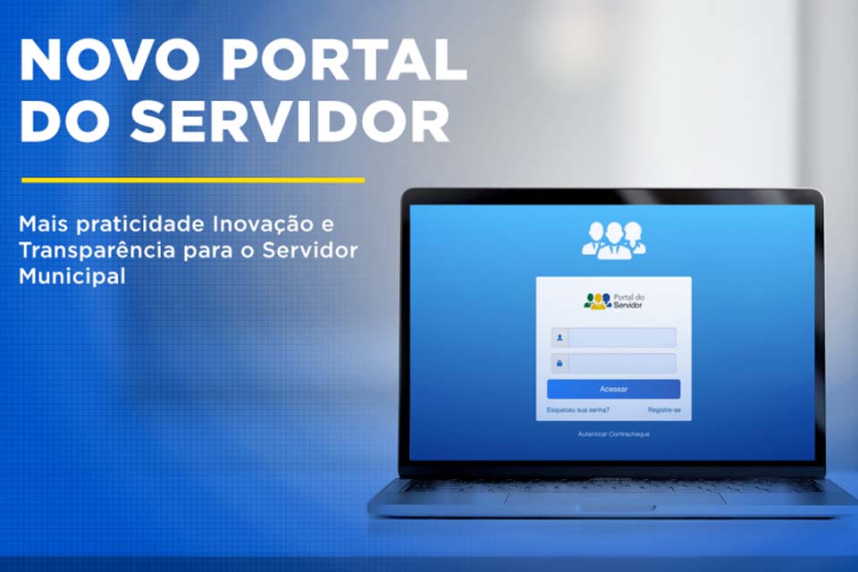 Prefeitura de Porto Velho lança novo Portal do Servidor