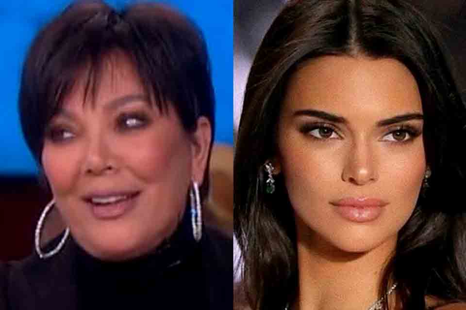 Kris Jenner pressiona Kendall Jenner a lhe dar um netinho: -Única que não teve bebê