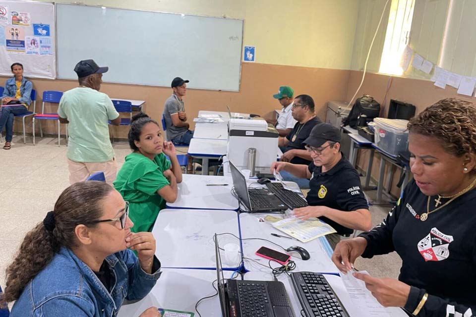 Serviços do programa estadual Rondônia Cidadã contemplam neste fim de semana moradores de Riozinho, distrito de Cacoal