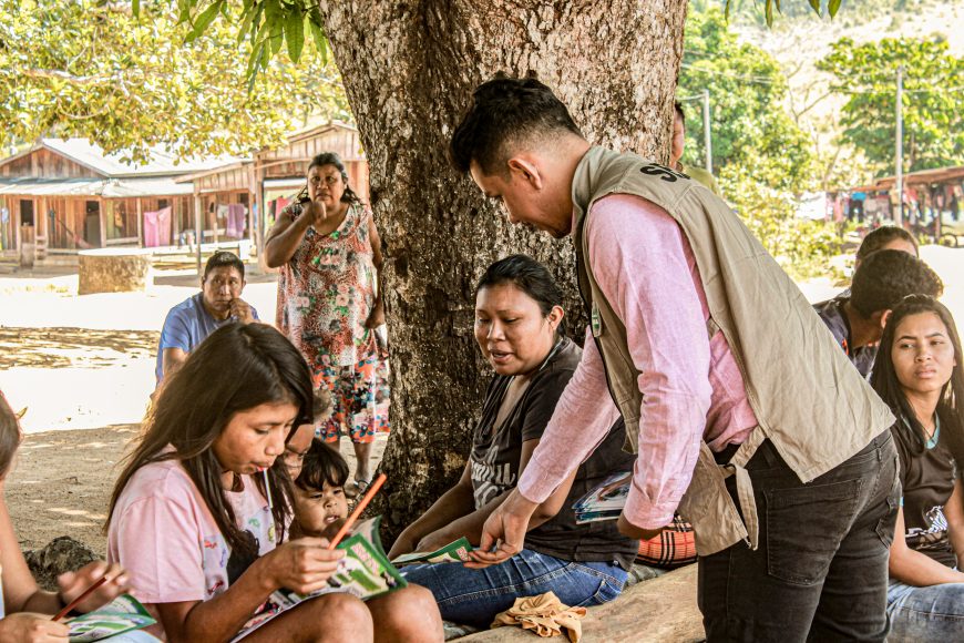 Sedam promove ações de educação ambiental em aldeias da Terra Indígena Roosevelt