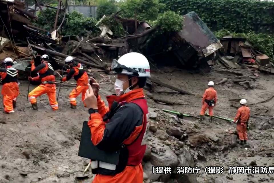 Sudoeste do Japão entra em alerta máximo devido à forte chuva