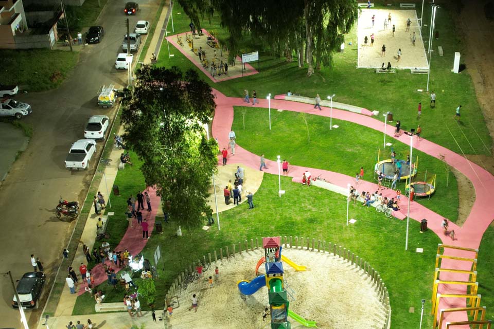 Prefeitura de Vilhena inaugura praça que leva nome de pioneira do bairro Vila Operária