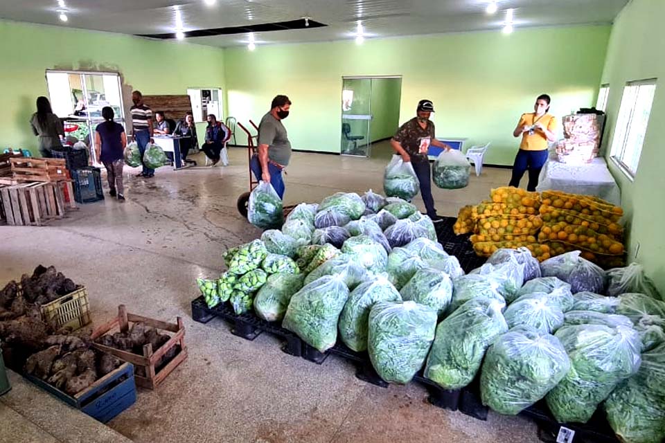 Agricultura familiar é fortalecida com investimentos de R$ 80 mil do PAA Federal