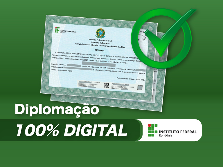 IFRO passa a emitir diplomação 100% digital  