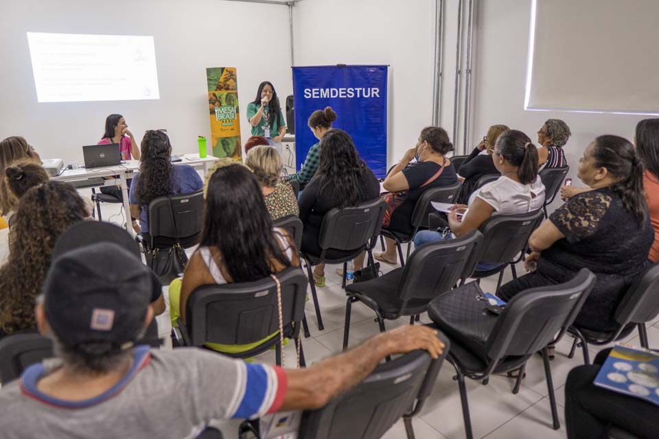 Empreendedores participam de oficina sobre boas práticas em manipulação de alimentos