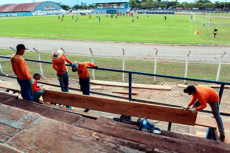 Portal da Amazônia é reformado para a estreia do Campeonato Rondoniense 2023