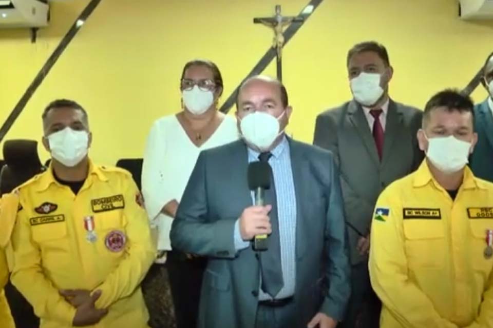 Câmara de Porto Velho torna Brigada Independente de Bombeiros Civis do Estado de Rondônia entidade de utilidade pública