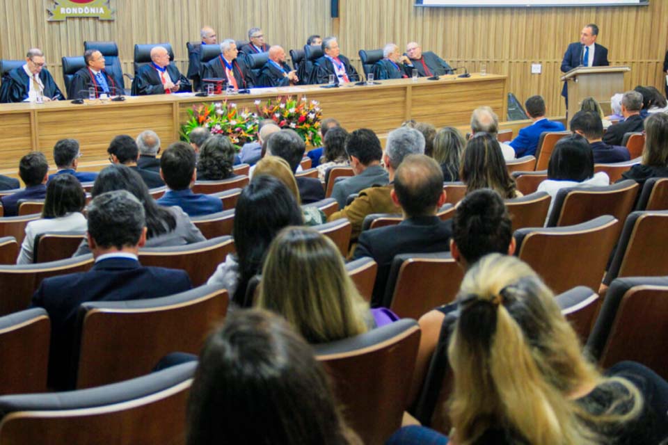 Compromisso com ambiente mais justo marca participação do governo de Rondônia em cerimônia da Corregedoria-Geral do MPE