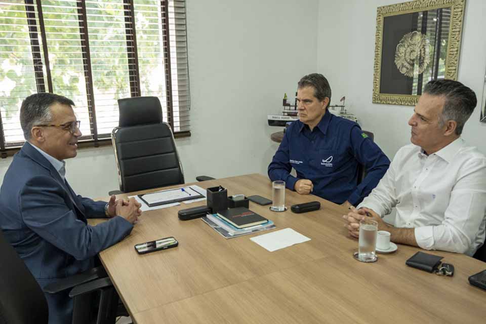 Novo CEO da Santo Antônio Energia visita Prefeitura de Porto Velho