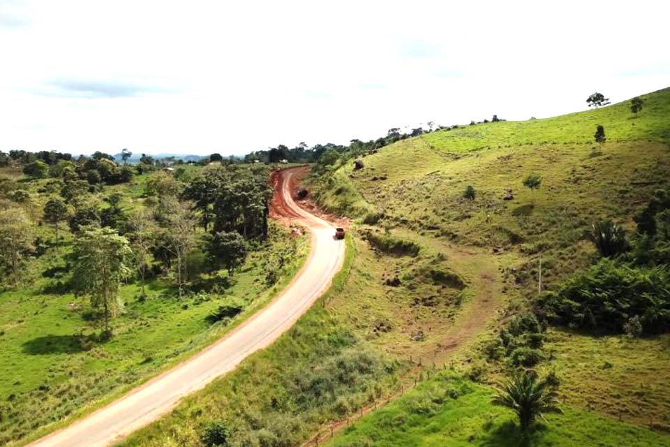 DER intensifica obras no terceiro trecho da rodovia 464, que dá acesso ao distrito Tarilândia