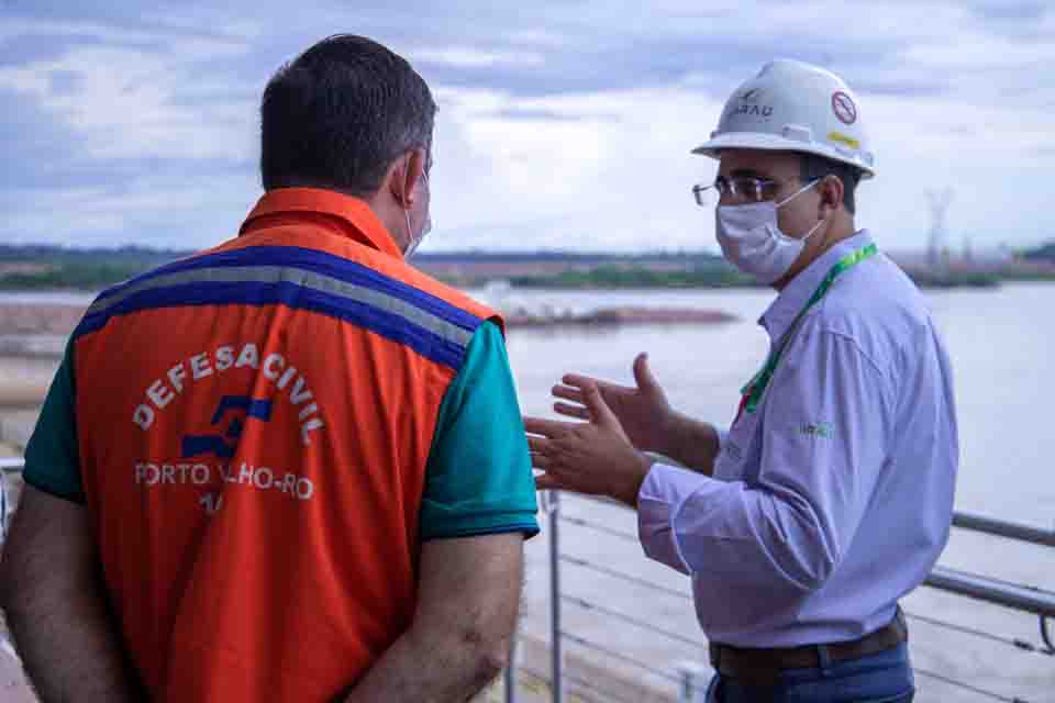 Falsa notícia de rompimento da barragem leva defesa Civil Municipal a realizar inspeção em Usina Hidrelétrica Jirau de Porto Velho