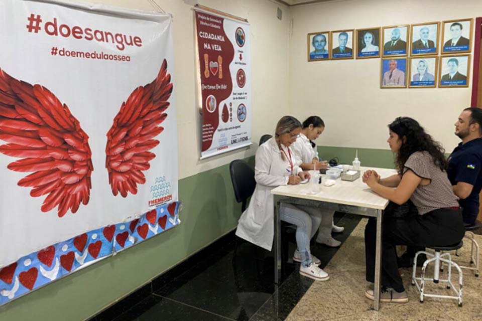 Coleta itinerante de bolsas de sangue acontece neste sábado em Alta Floresta d’Oeste