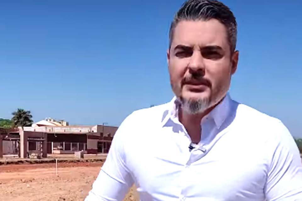 Deputado Federal Thiago Flores acompanha execução de obras da BR-429 no município de Itapuã do Oeste