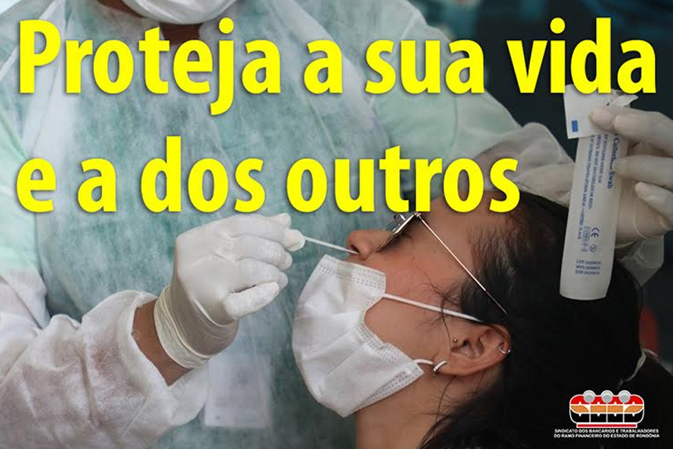 ÔMICRON - Sindicato alerta trabalhadores para que continuem respeitando as normas de proteção contra a covid-19