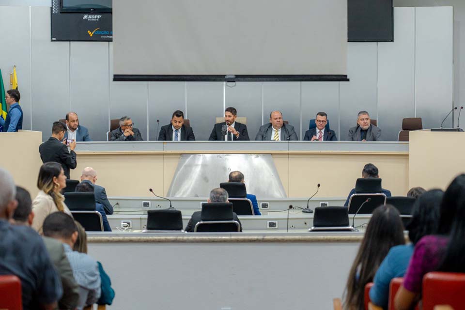 Prefeitura participa de sessão de abertura do Segundo Período Legislativo da Câmara Municipal de Porto Velho