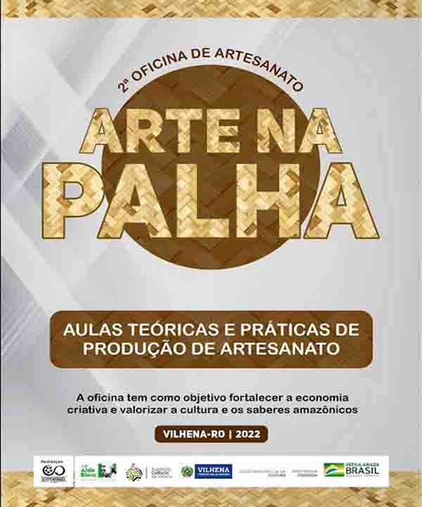 Ponto de Cultura e Mídia Livre Serpentário Produções vai oferecer oficina de artesanato para alunos de Vilhena