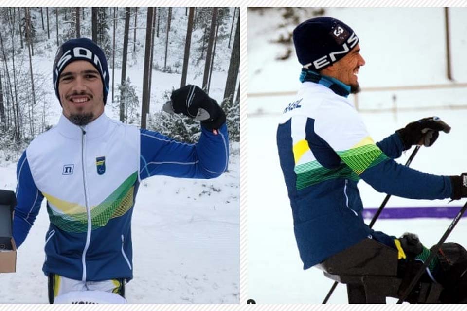 Rondoniense é convocado para Campeonato Mundial de Ski Paralímpico na Suécia 