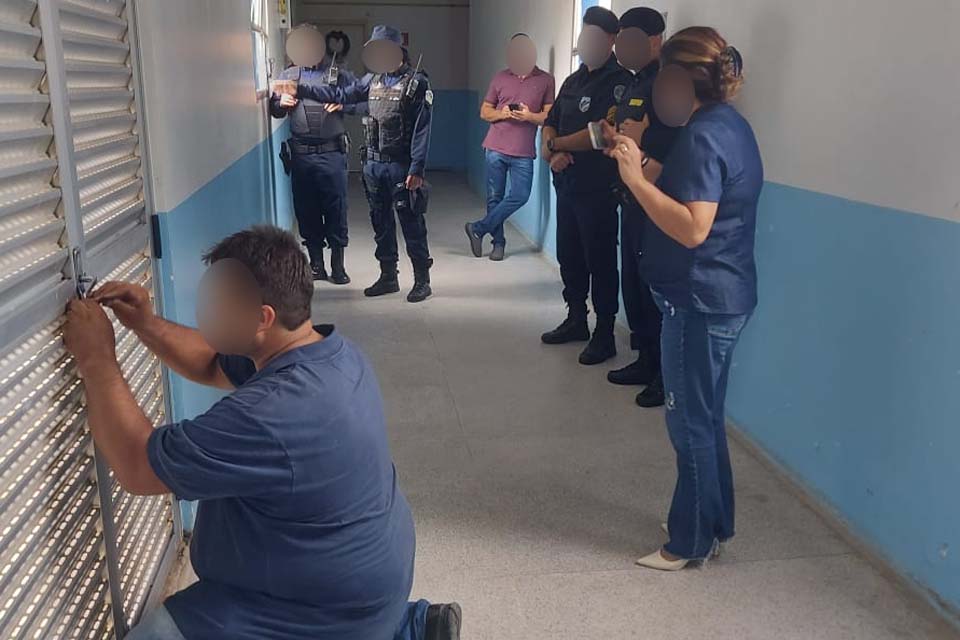 Vereadores usam chaveiro para entrar em hospital de Ji-Paraná após acesso à fiscalização ser negado;  diretor registrou BO contra membros da Câmara