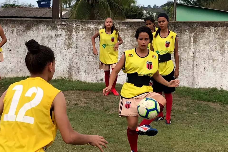 Visando o Brasileirão Feminino A2, Real Ariquemes enfrenta o Ji-Paraná em jogo amistoso