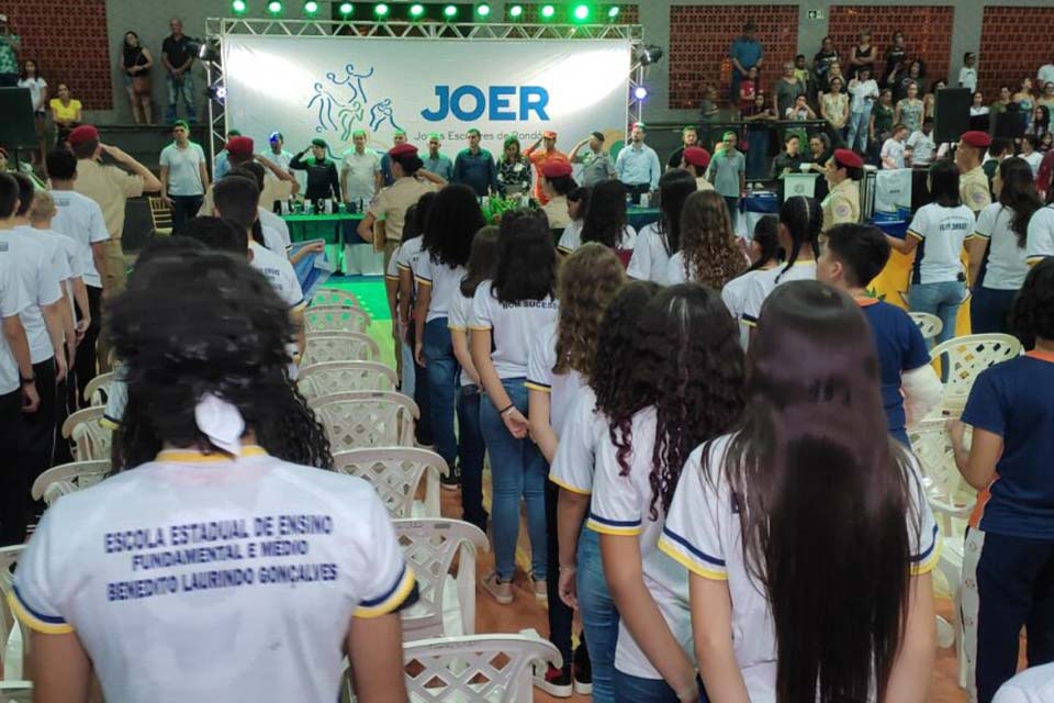 Fase regional dos Jogos Escolares de Rondônia é aberta na região Central de Rondônia