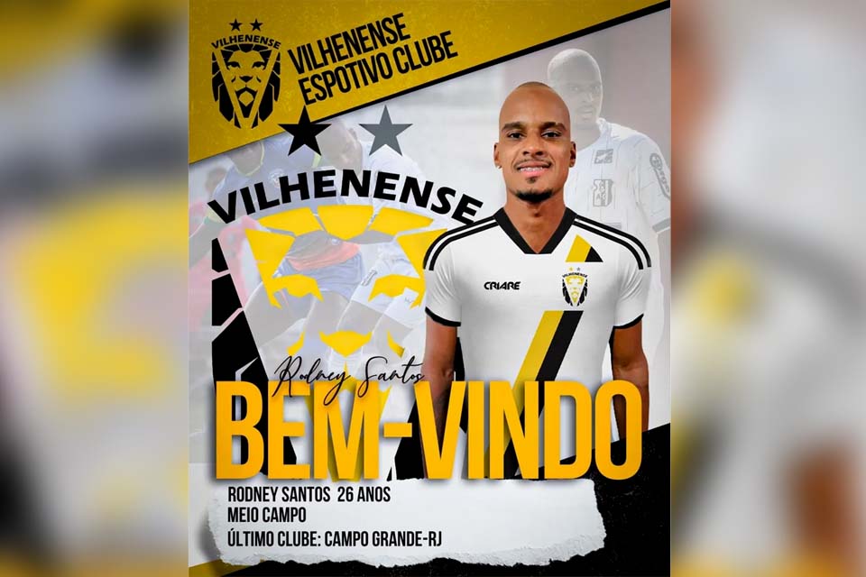 Vilhenense anuncia a contratação de volante para o Rondoniense