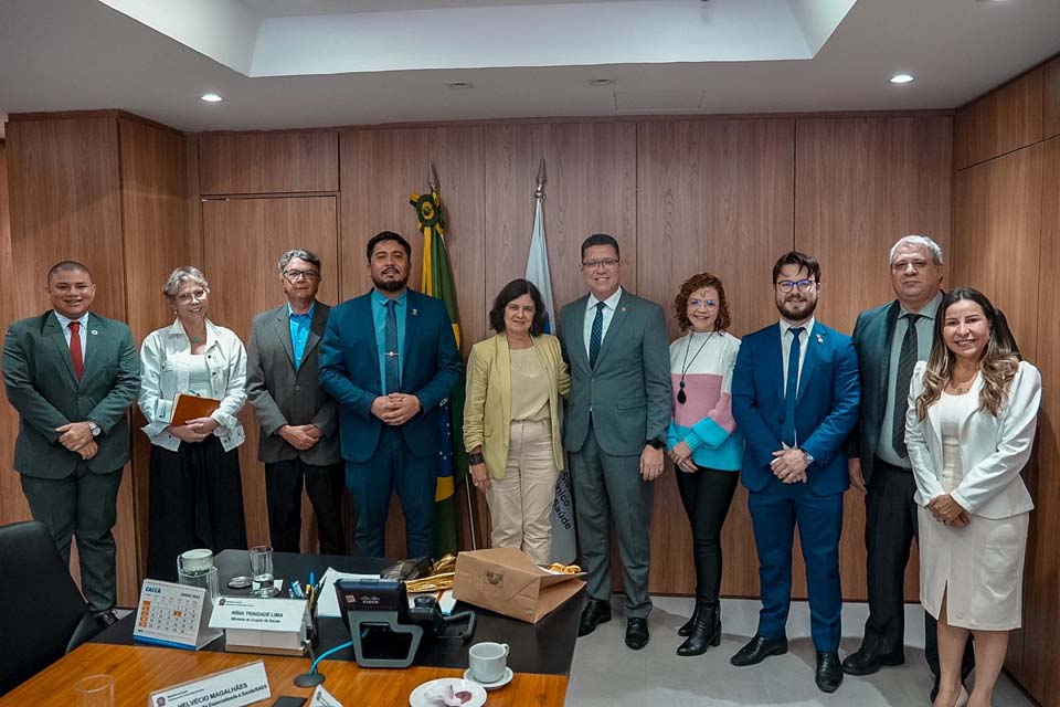 Governador Marcos Rocha apresenta no Ministério da Saúde projeto de construção da primeira maternidade de alta complexidade de Rondônia