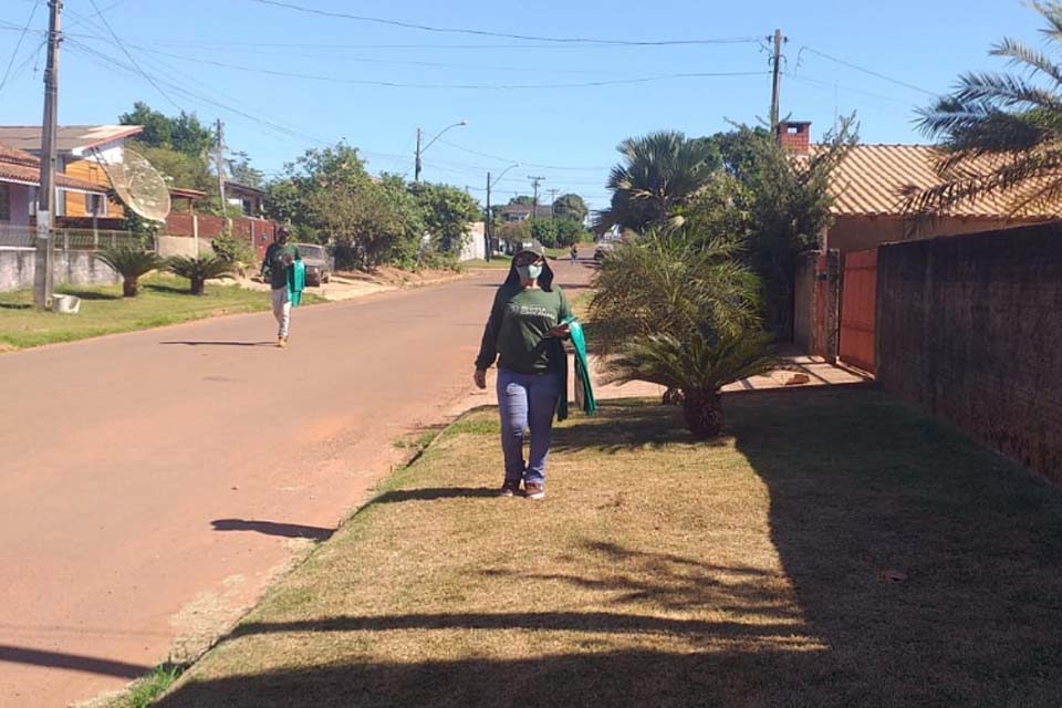 Coleta Seletiva: Sacolas são distribuídas no bairro Cidade Alta