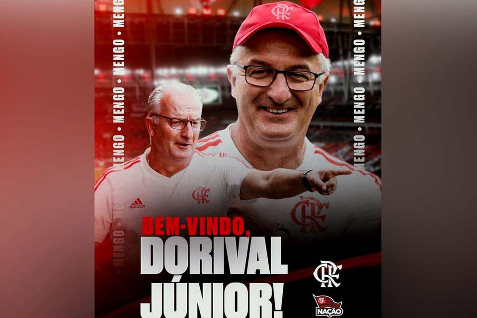 Flamengo oficializa contratação do técnico Dorival Júnior