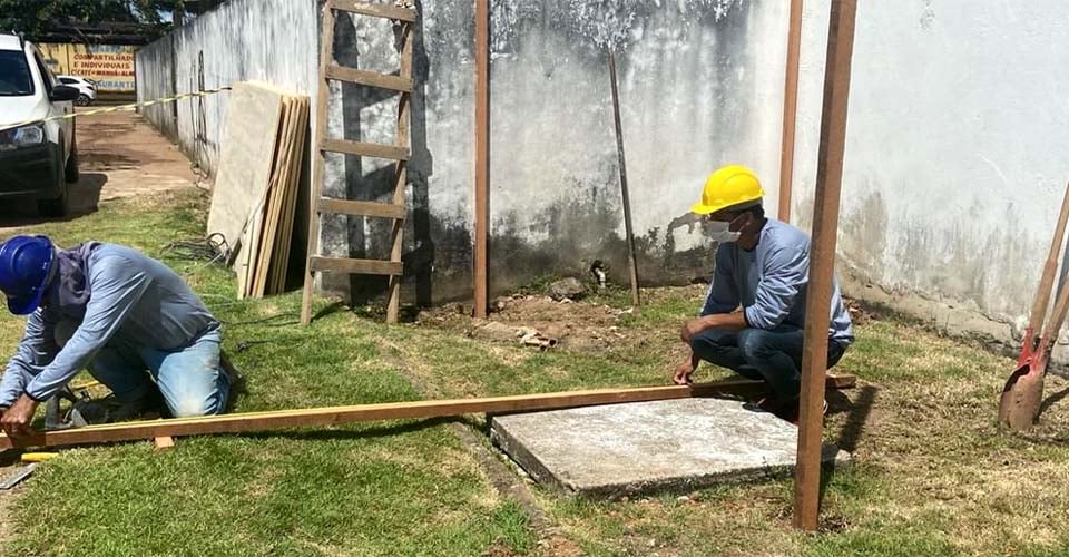 Começam as obras no hospital Cosme & Damião em Porto Velho