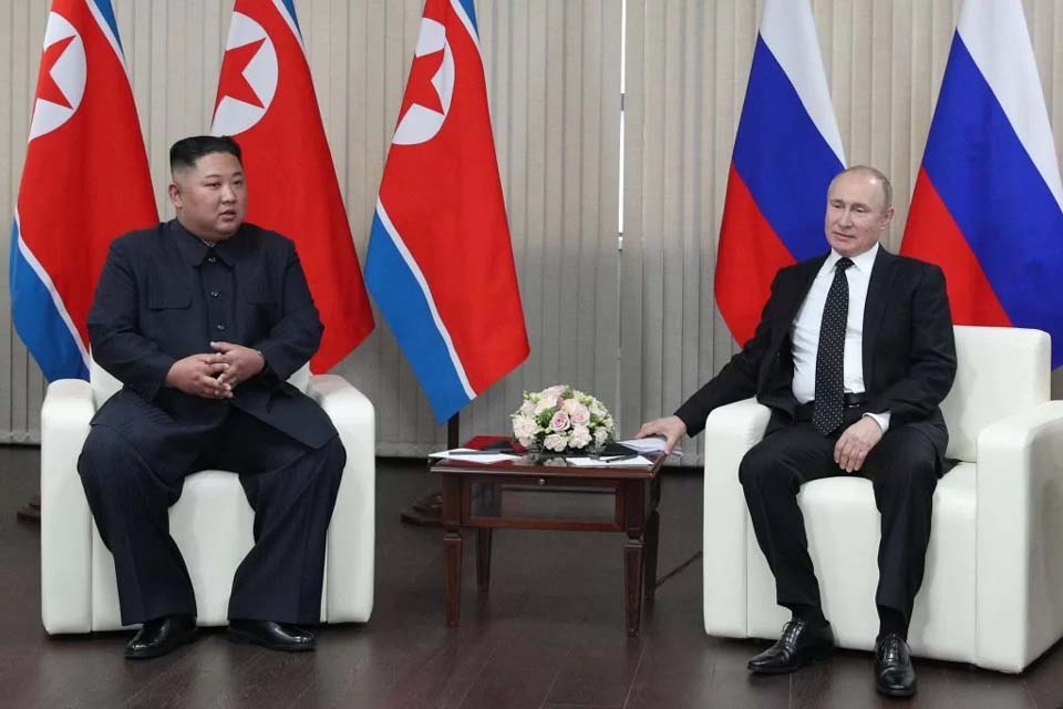 Kremlin confirma encontro entre Putin e Kim Jong-un na Rússia